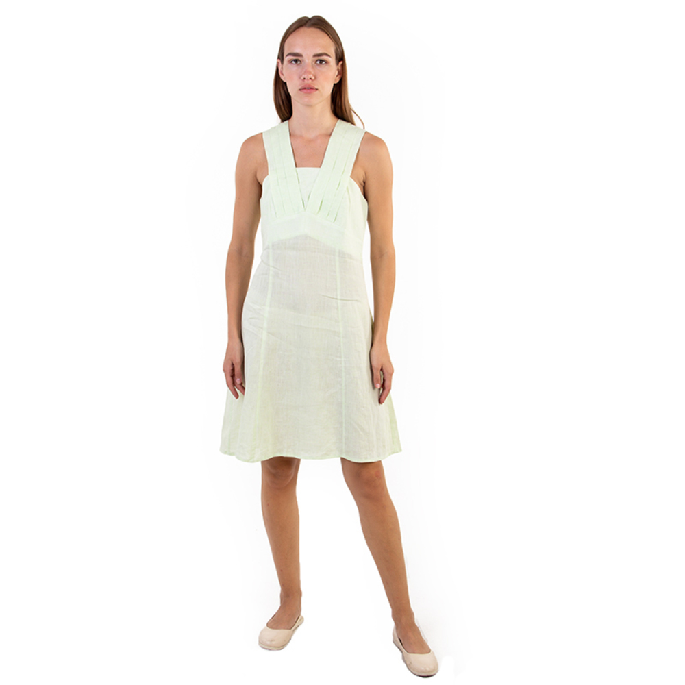 Capritouch Dress Women Dark Sea Green